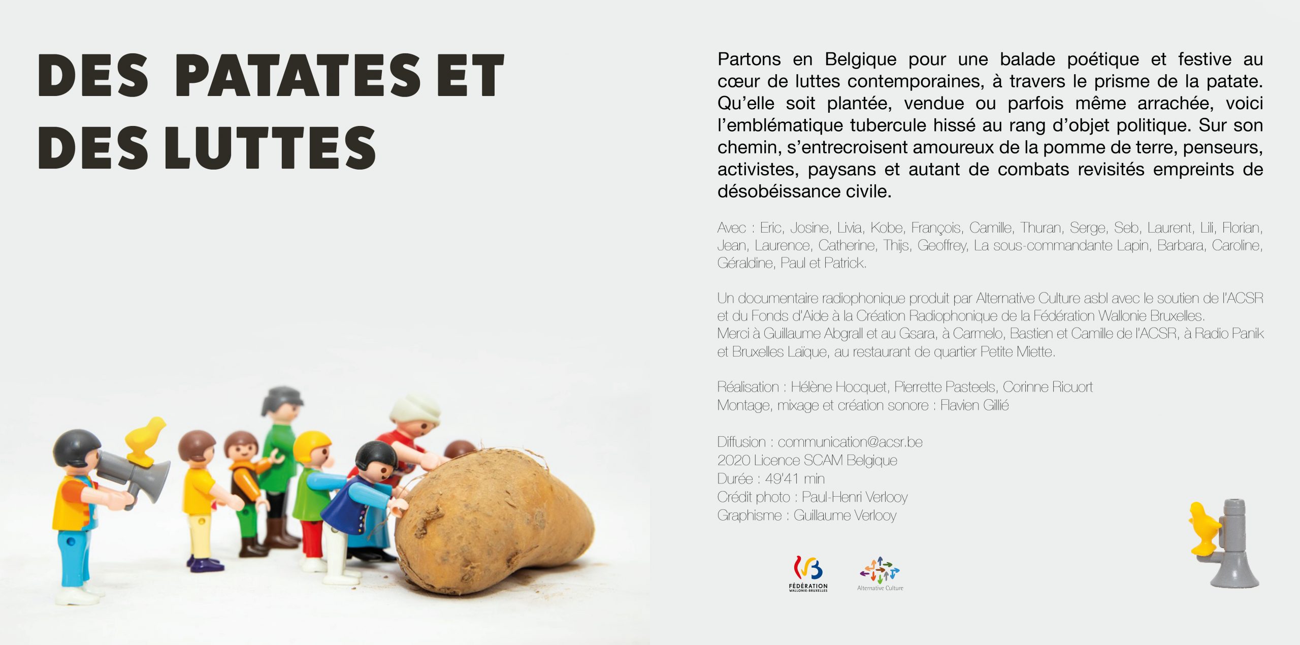 Lire la suite à propos de l’article Des patates et des luttes